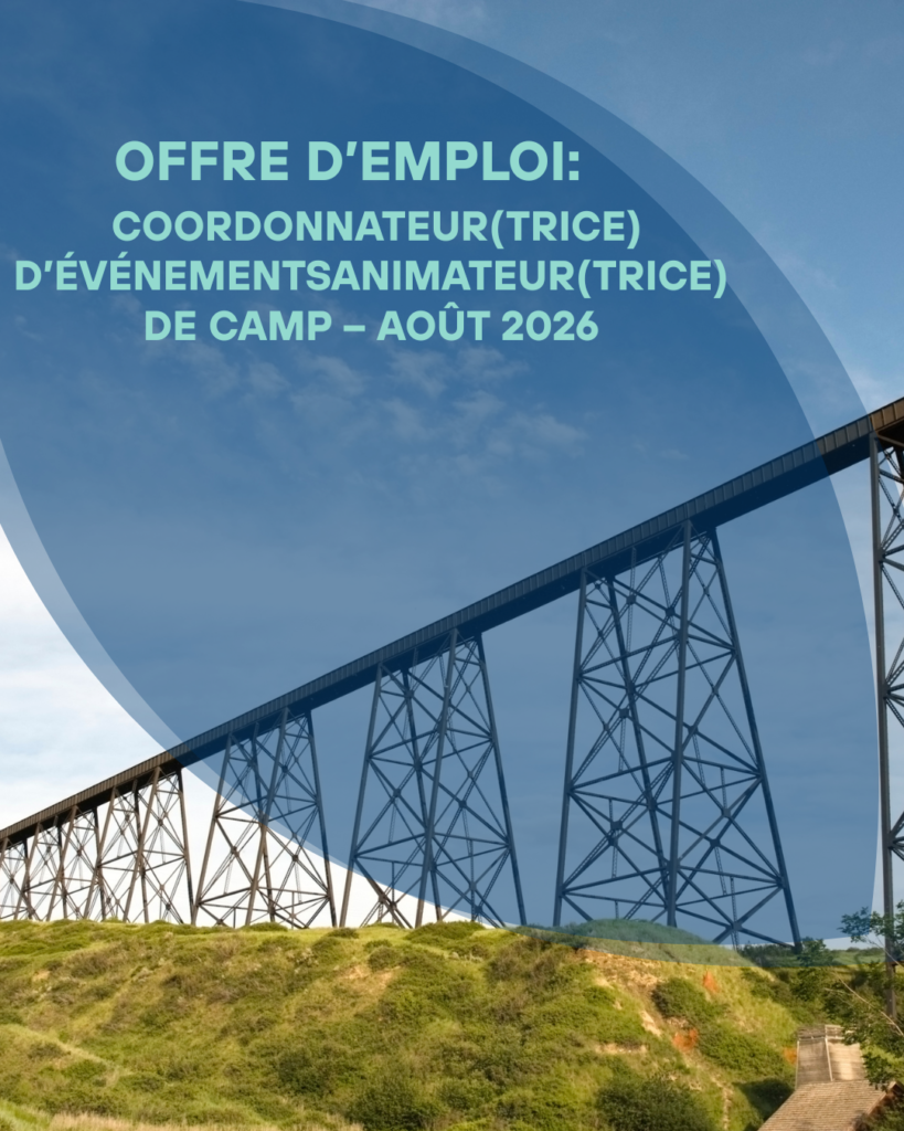 Animateur(trice) de camp - AOÛT 2026